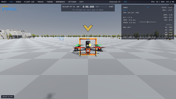 SITL Forge - FPV Laboratory screenshot 1