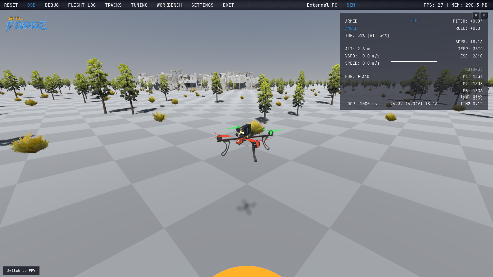 SITL Forge - FPV Laboratory screenshot 4