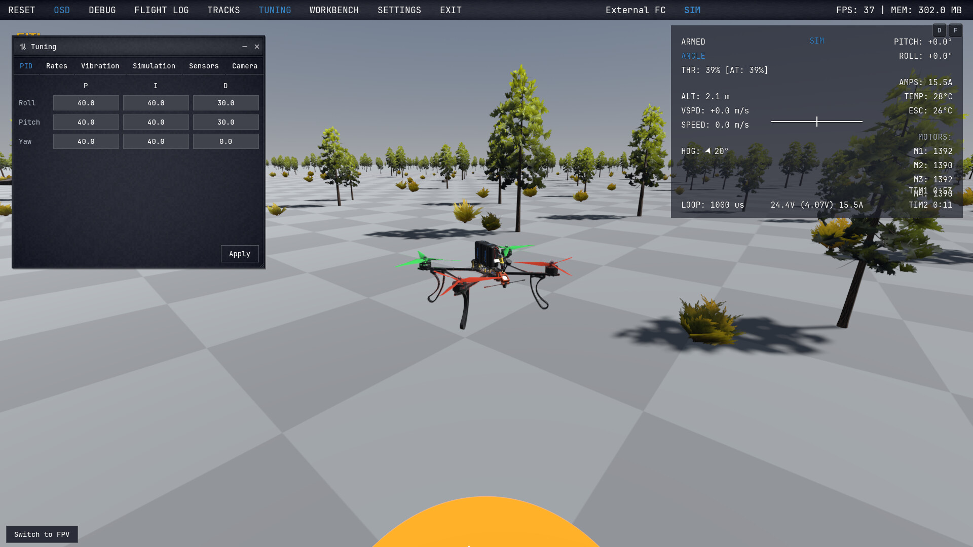 SITL Forge - FPV Laboratory screenshot 5