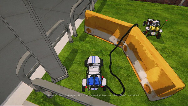 Screenshot of How to Knot Drive gameplay showing in-action mechanics