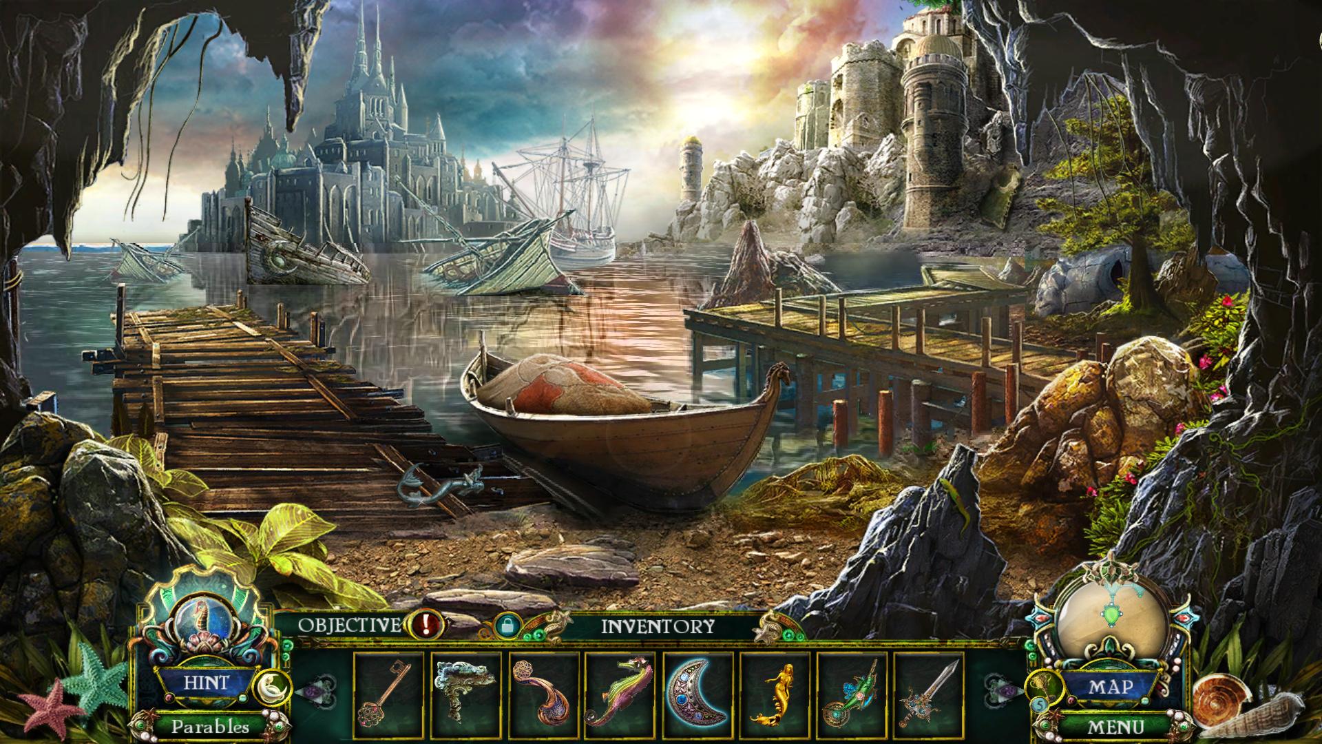 Dark Parables: The Little Mermaid and the Purple Tide Collector's Edition Featured Screenshot #1