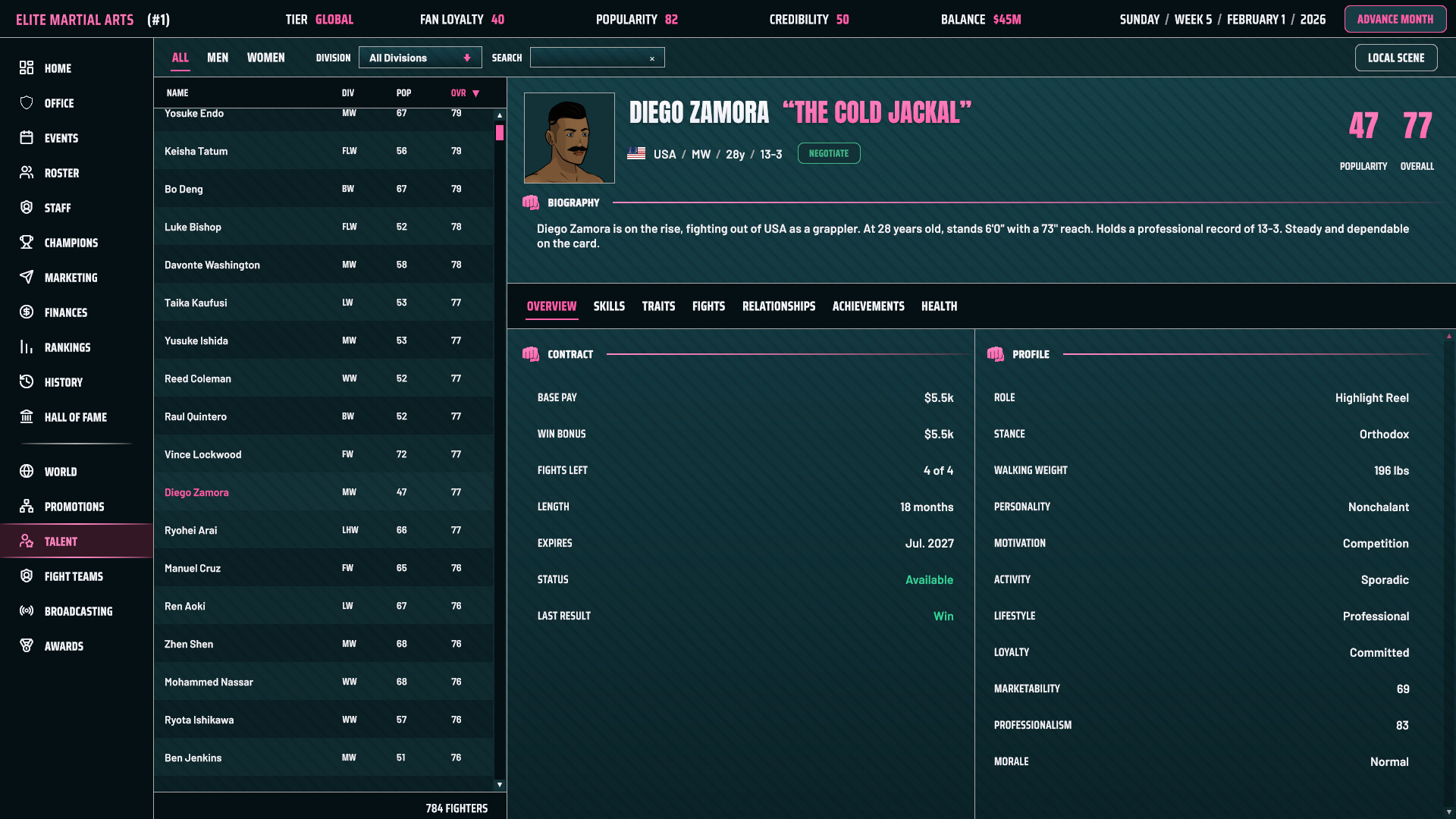 MMA Sim King screenshot 9