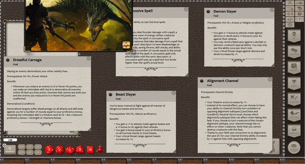 Fantasy Grounds - 5E: Fifth Edition Feats