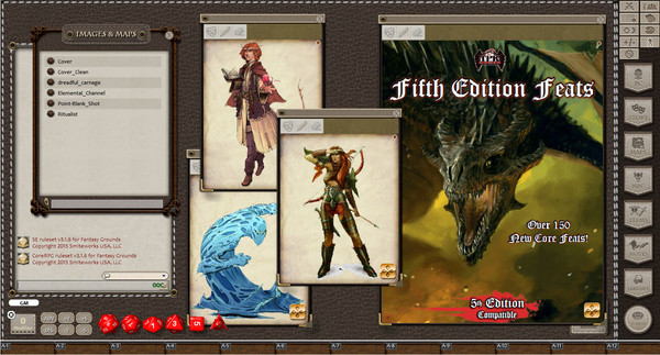Fantasy Grounds - 5E: Fifth Edition Feats