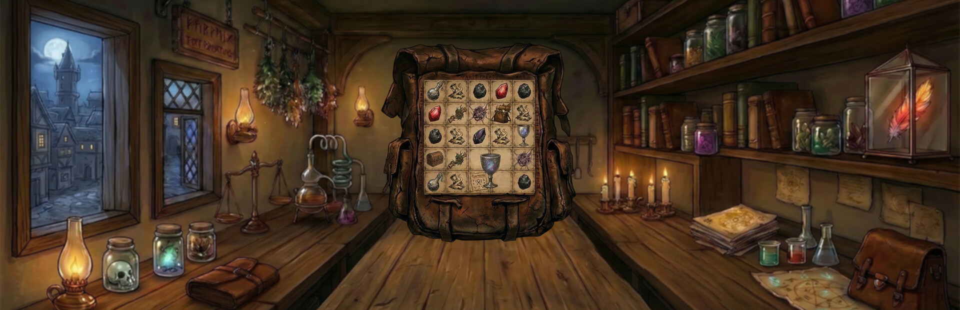 Backpack Alchemist: Medieval Shop Simulator