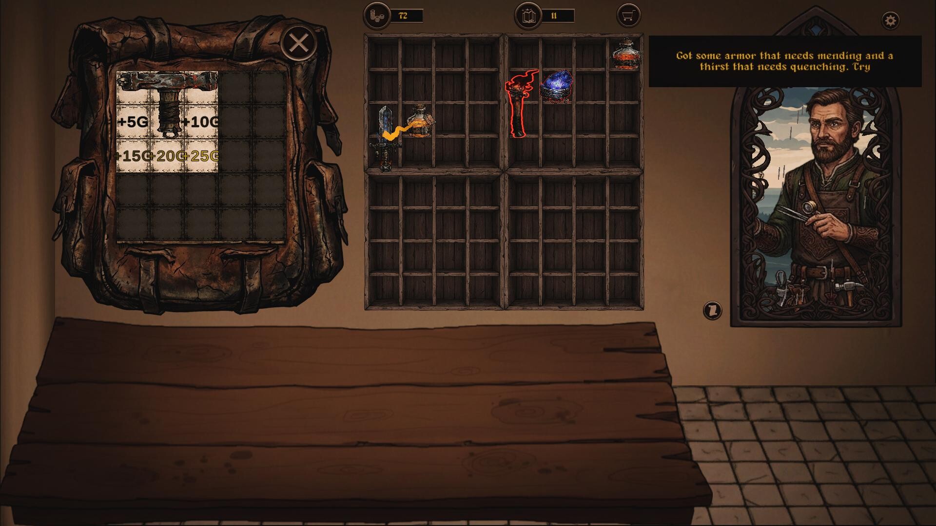 Backpack Alchemist: Medieval Shop Simulator screenshot #4