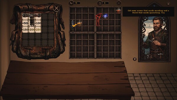 Screenshot 4 of Backpack Alchemist: Medieval Shop Simulator - final gameplay screenshot