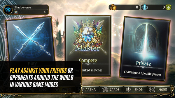 Screenshot z Shadowverse