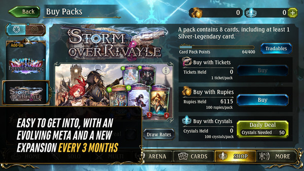 Screenshot z Shadowverse
