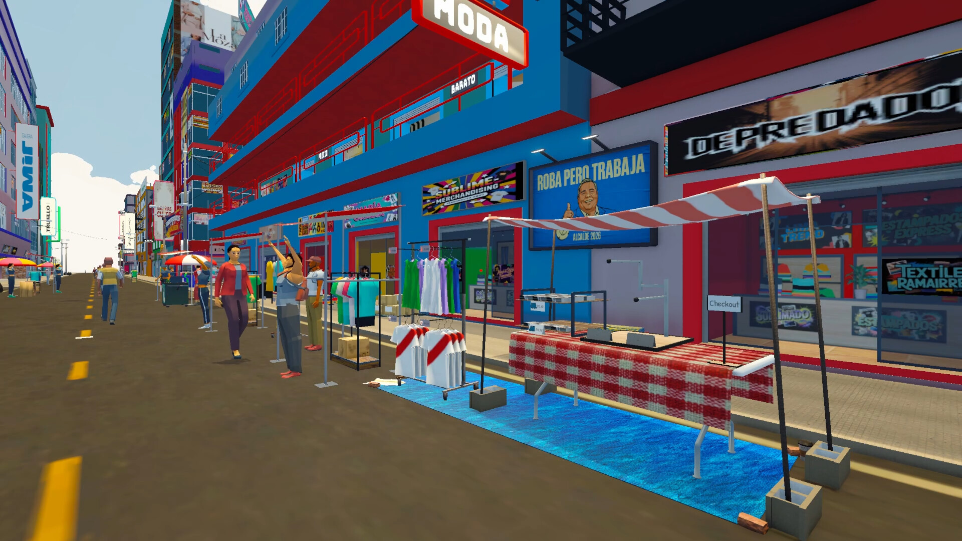 Gamarra - Street Vendor Simulator screenshot 2