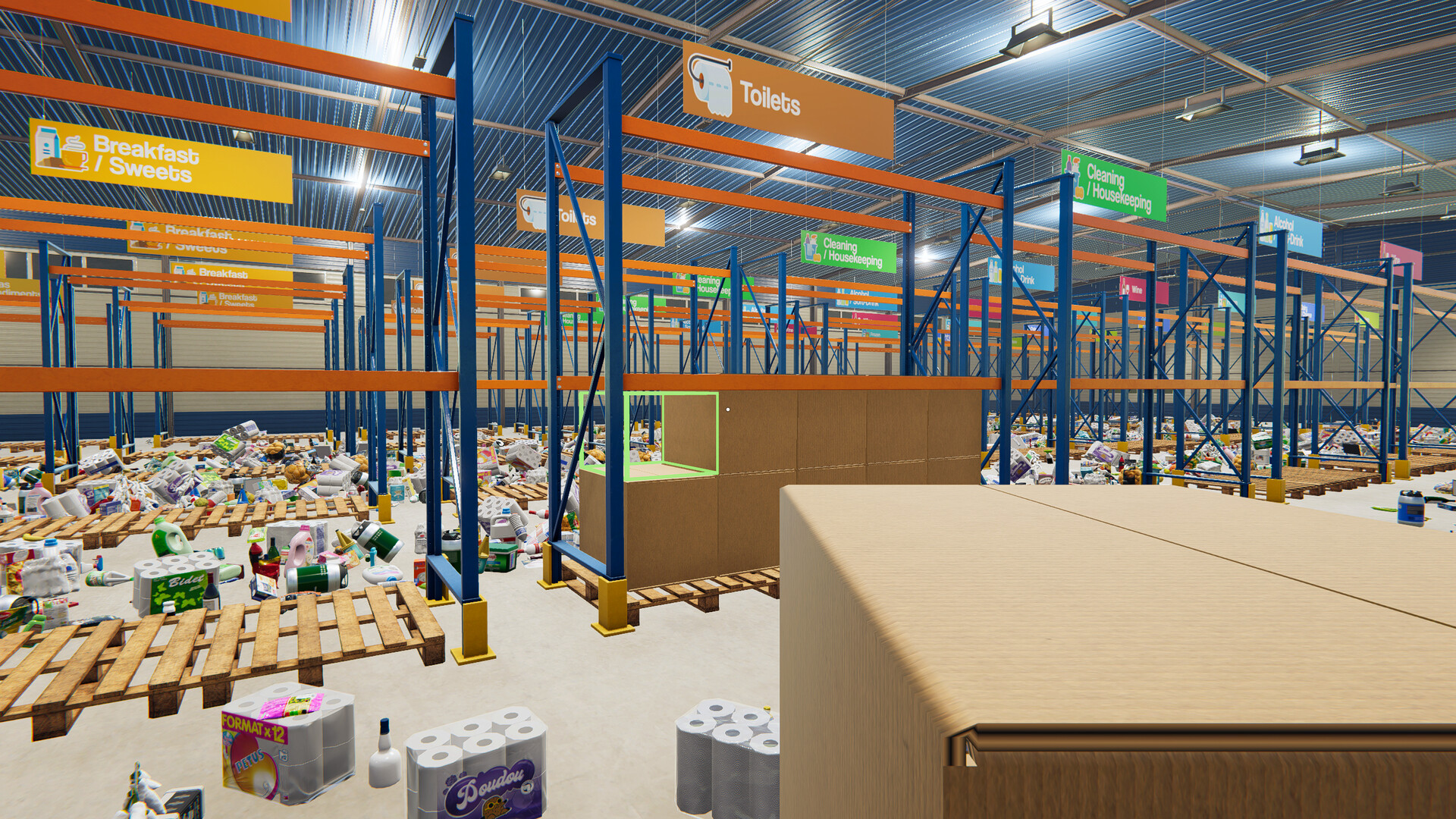 Warehouse Chaos Simulator📦 screenshot 1