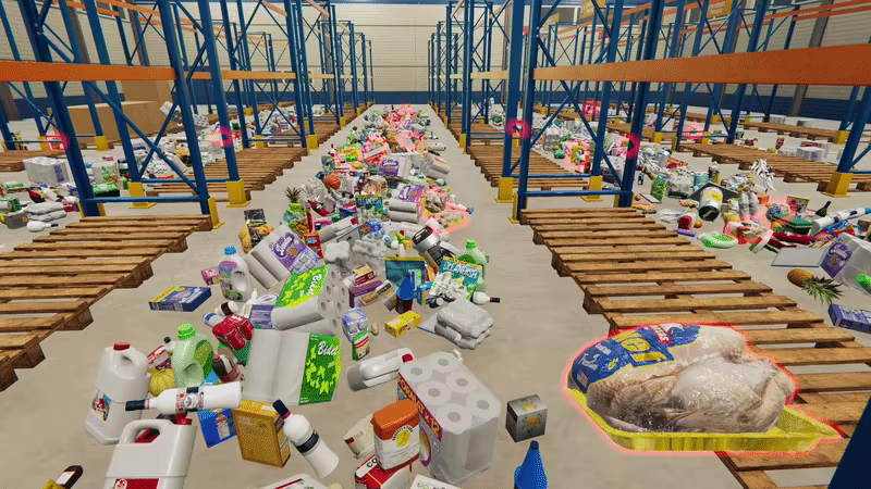 Warehouse Chaos Simulator📦 video 4