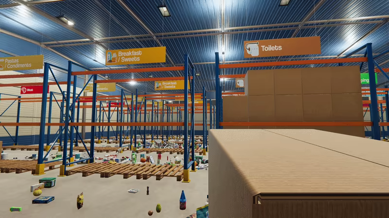 Warehouse Chaos Simulator📦 video 5