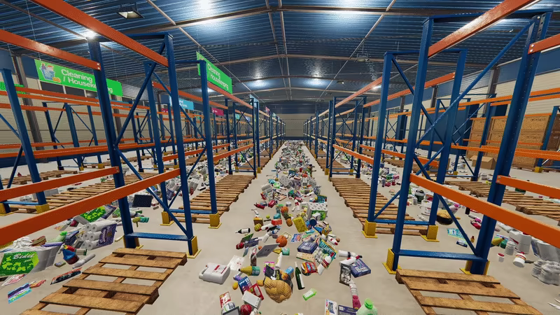 Warehouse Chaos Simulator📦 video 2