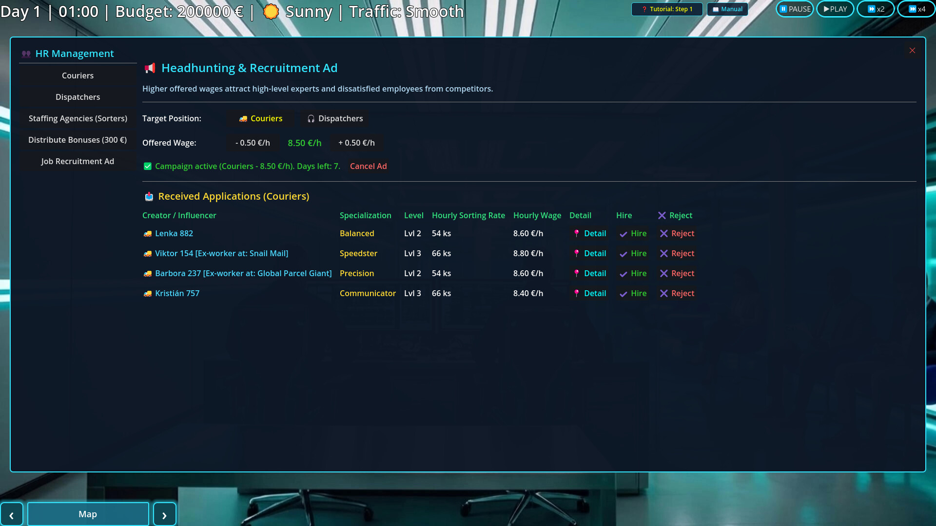 Dacan Express: Logistic manager screenshot 5