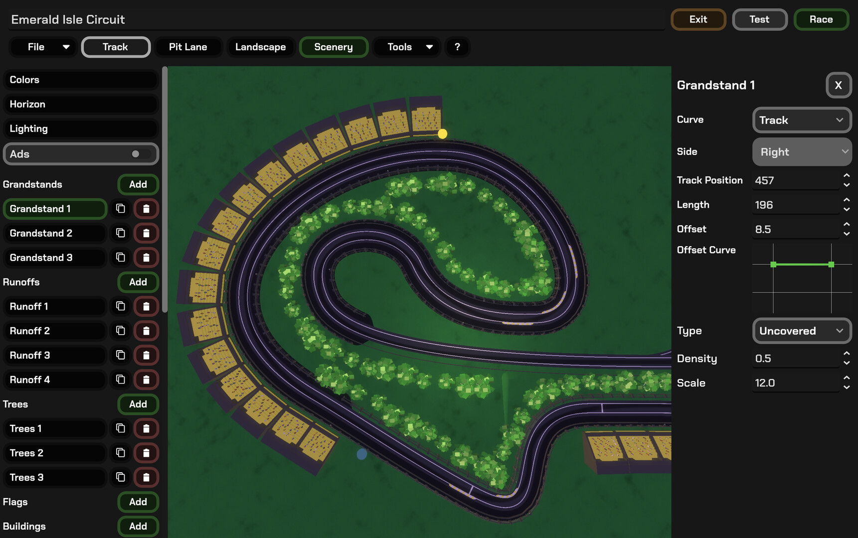 Throttle Trace