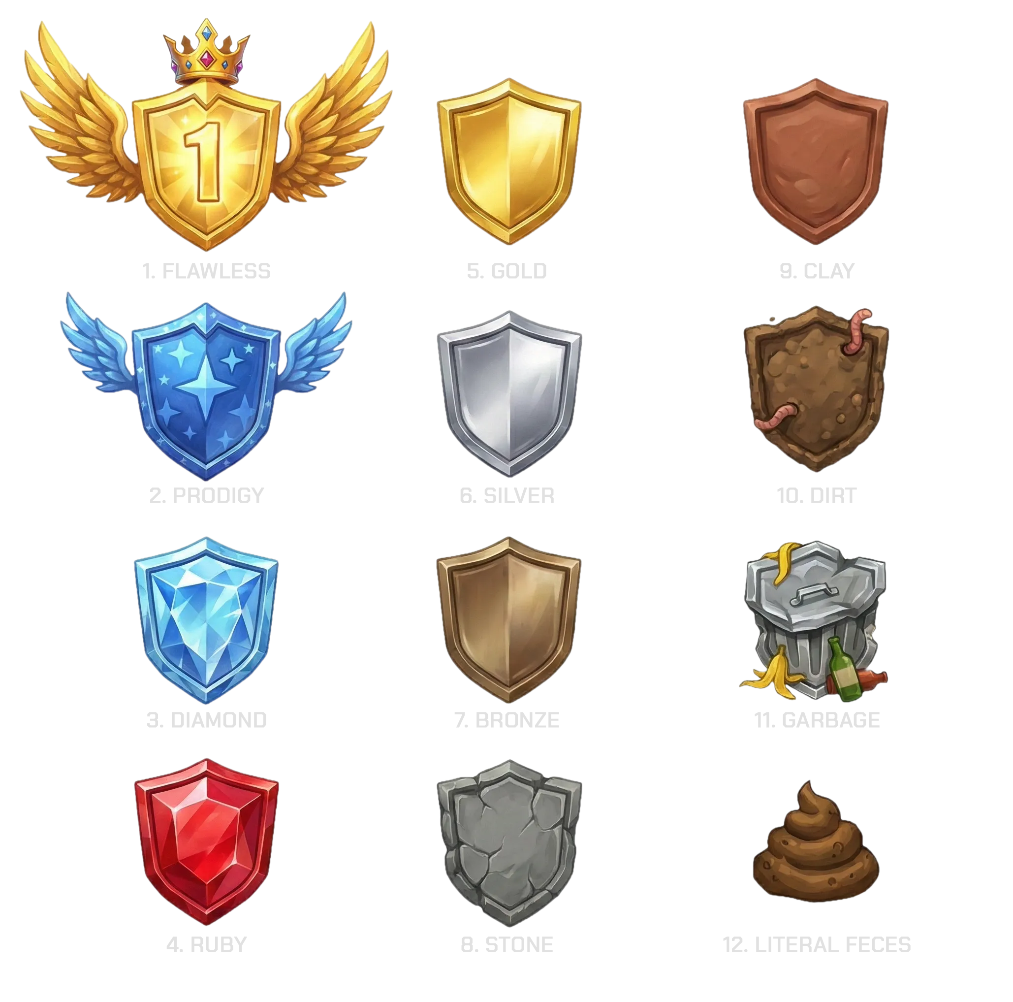 Rank Icons