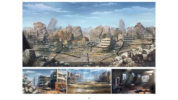 "Navigatore of the Ruined World" Digital Art Book