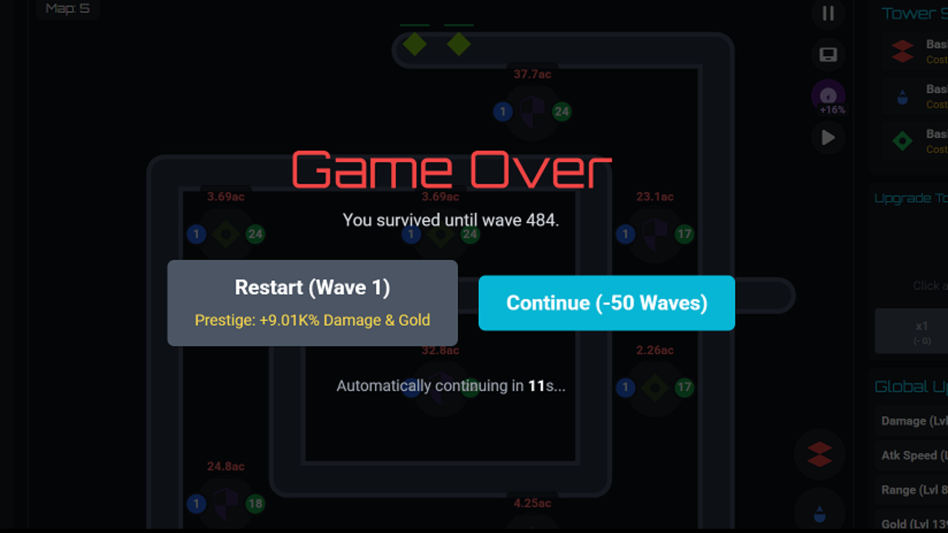Idle Spin&Win Tower Defense screenshot #11