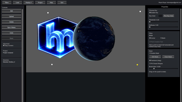 HoloMapper – Projection Mapping Tool