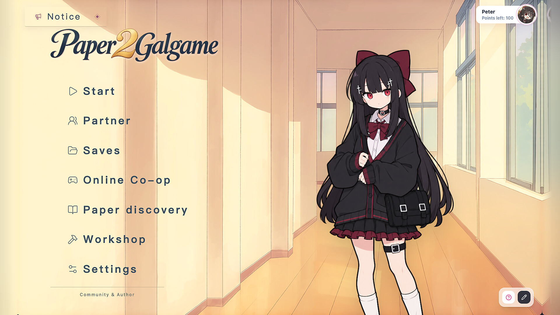 Paper2Galgame