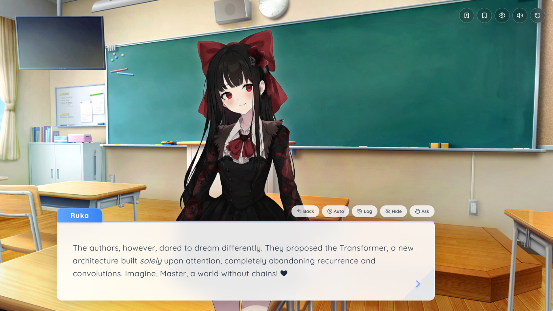 Paper2Galgame screenshot