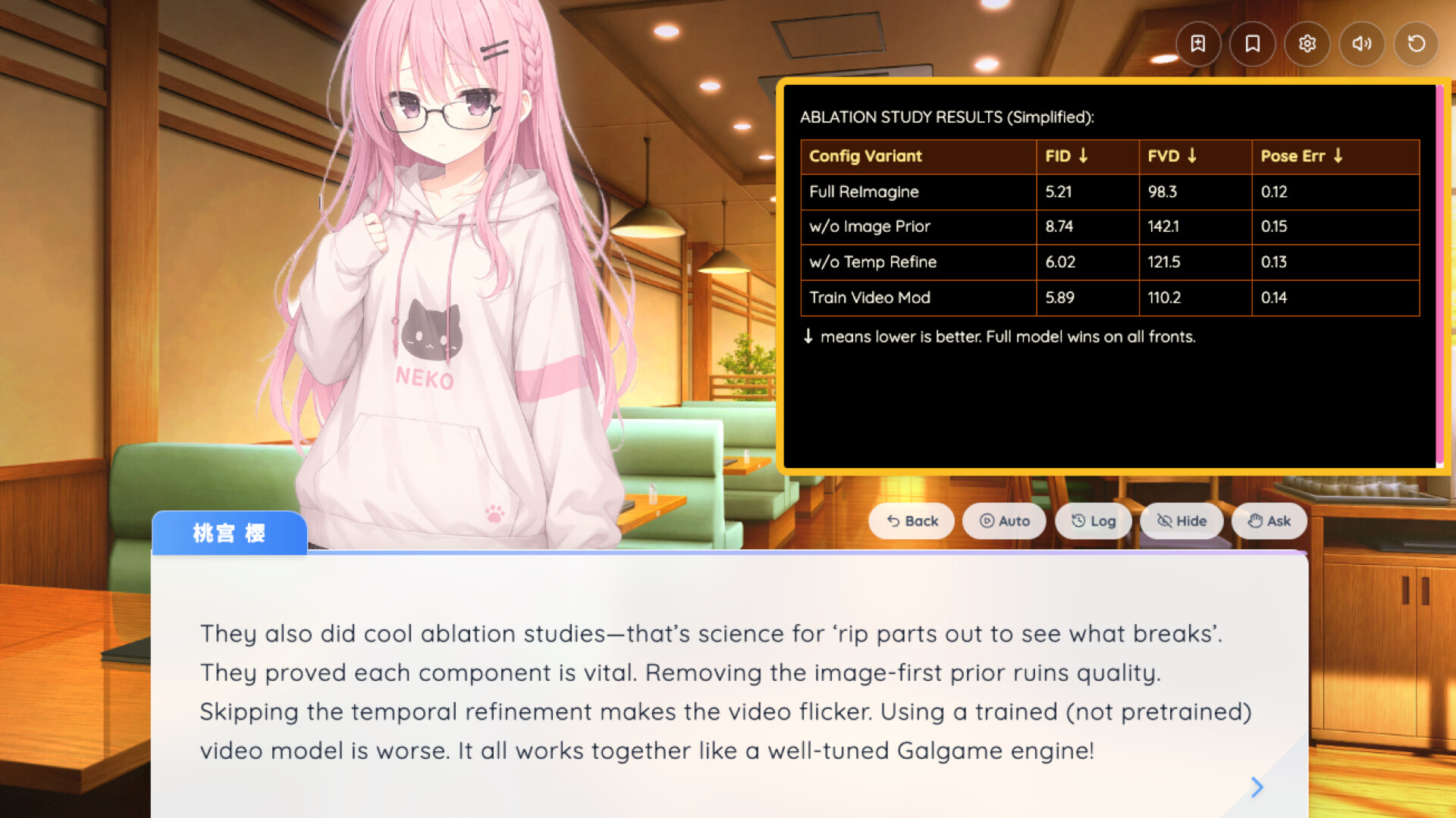 Paper2Galgame screenshot 1