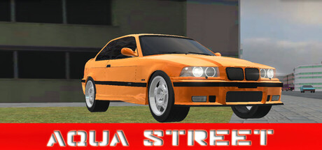 Aqua Street — store header art
