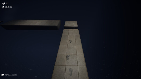 Screenshot of AM I HERE? gameplay showing in-action mechanics
