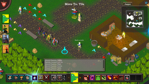 Screenshot of Yet Another Reality Show gameplay showing in-action mechanics