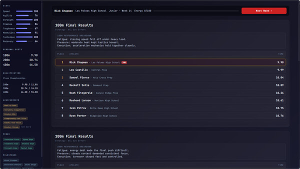 Screenshot 3 of Track Star - more gameplay footage