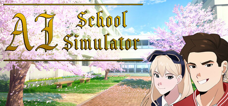 AI School Simulator header art