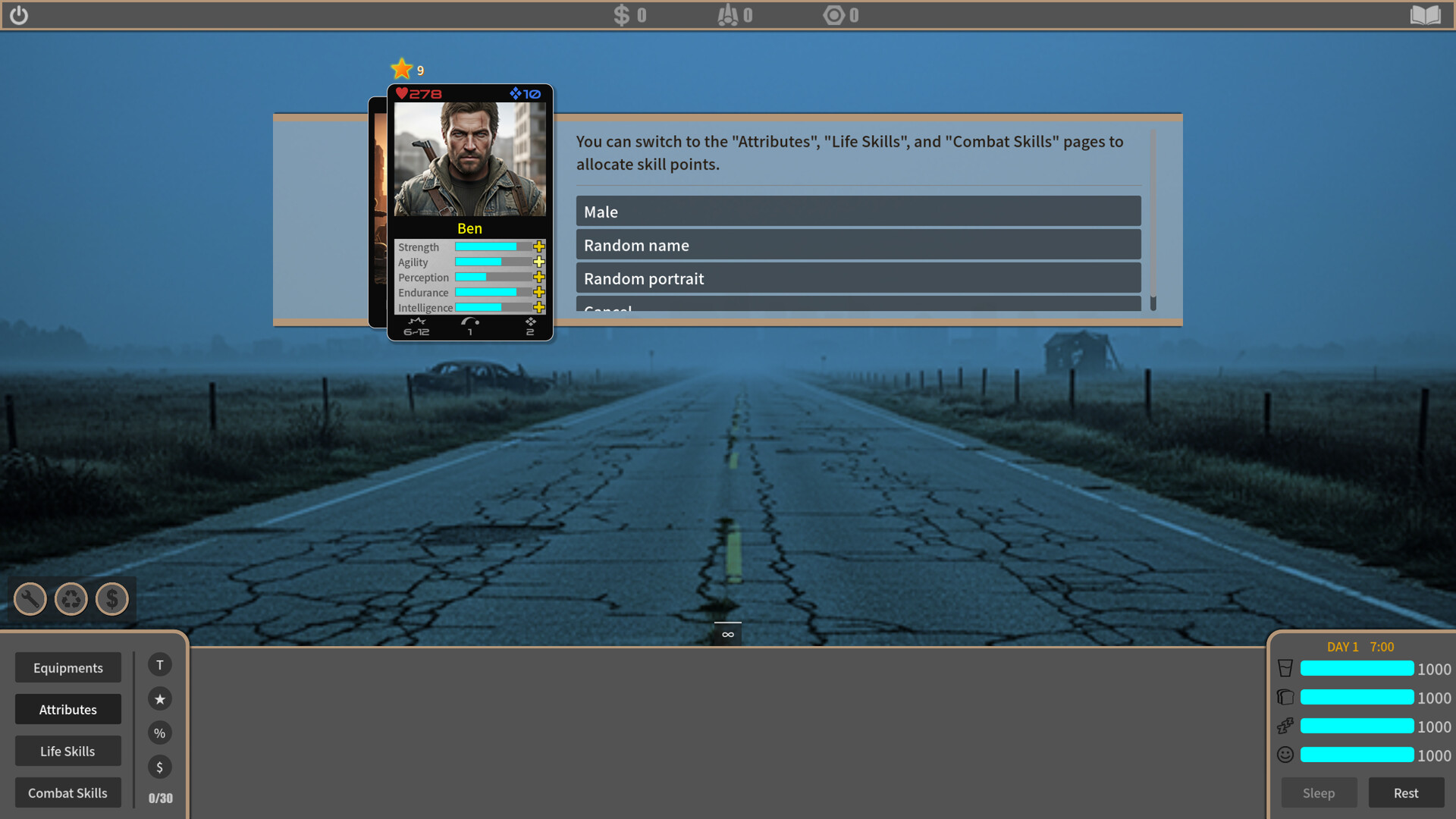 Tabletop Survivors screenshot #1