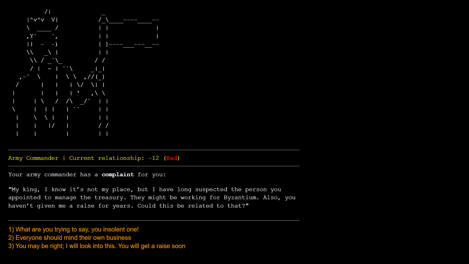 Khaldun: Text Based Strategy screenshot #2