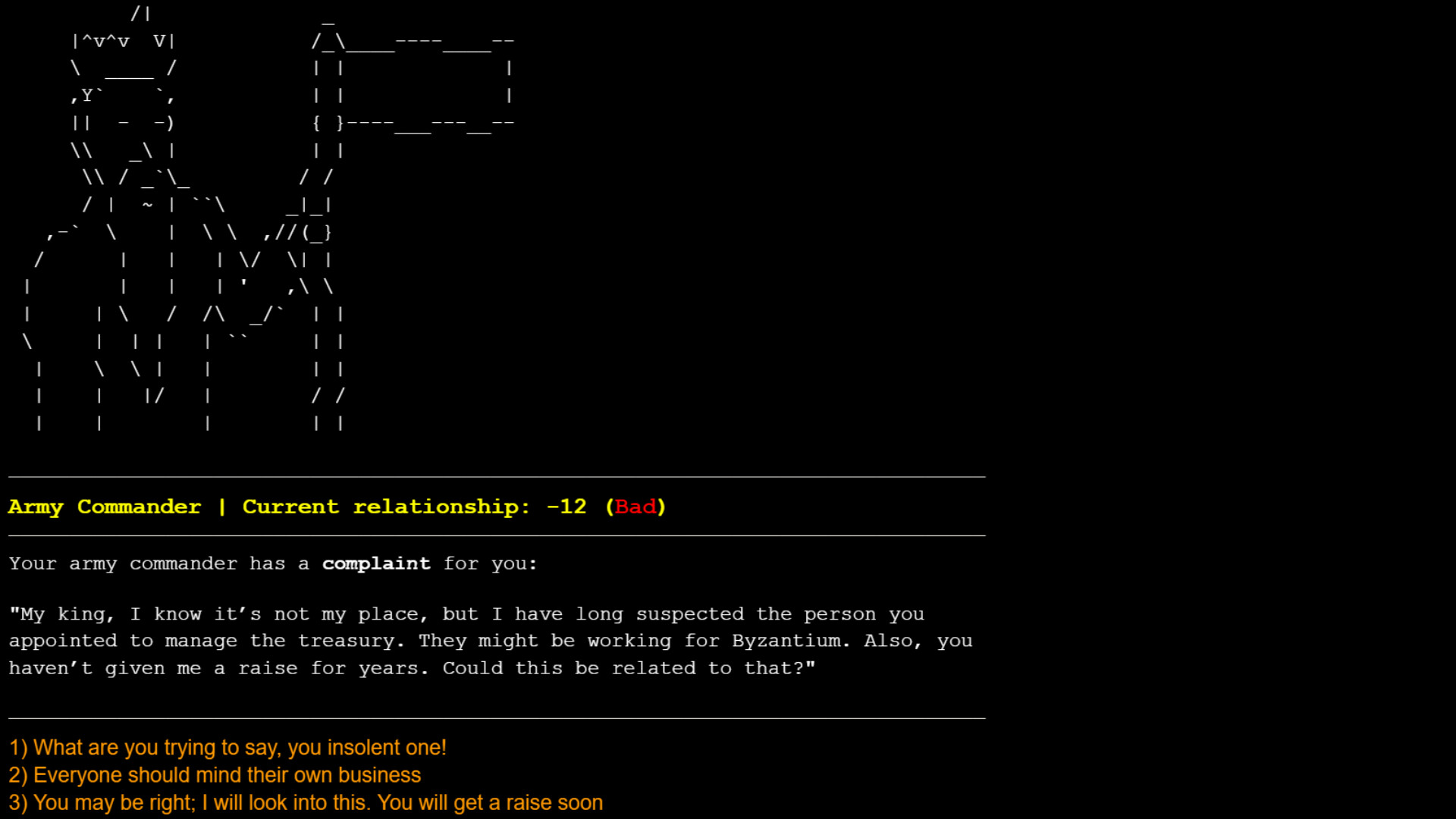 Khaldun: Text Based Strategy screenshot #2