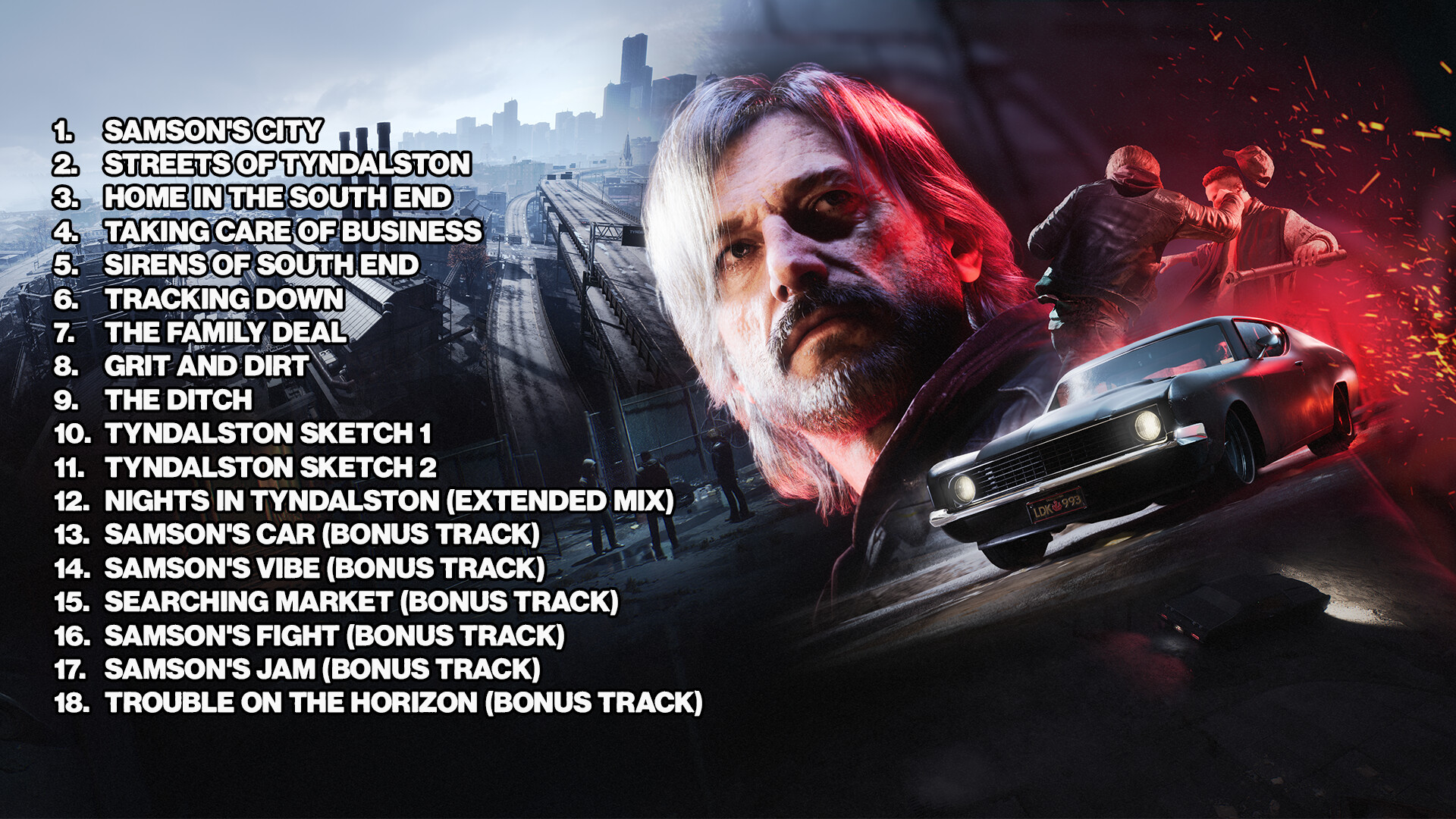 Samson Soundtrack ジャケット