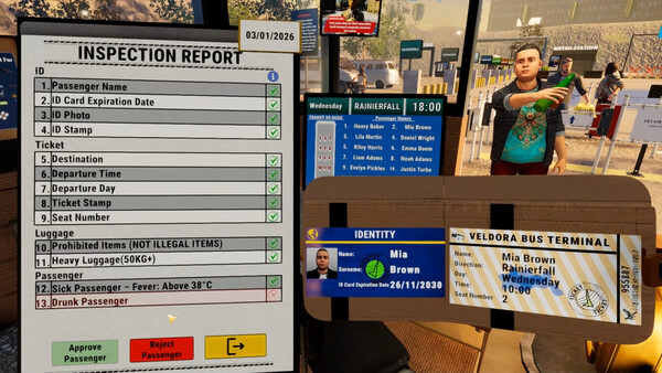 Bus Terminal Simulator screenshot 2