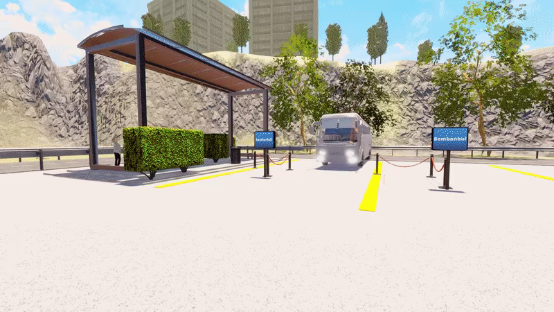 Bus Terminal Simulator video 12