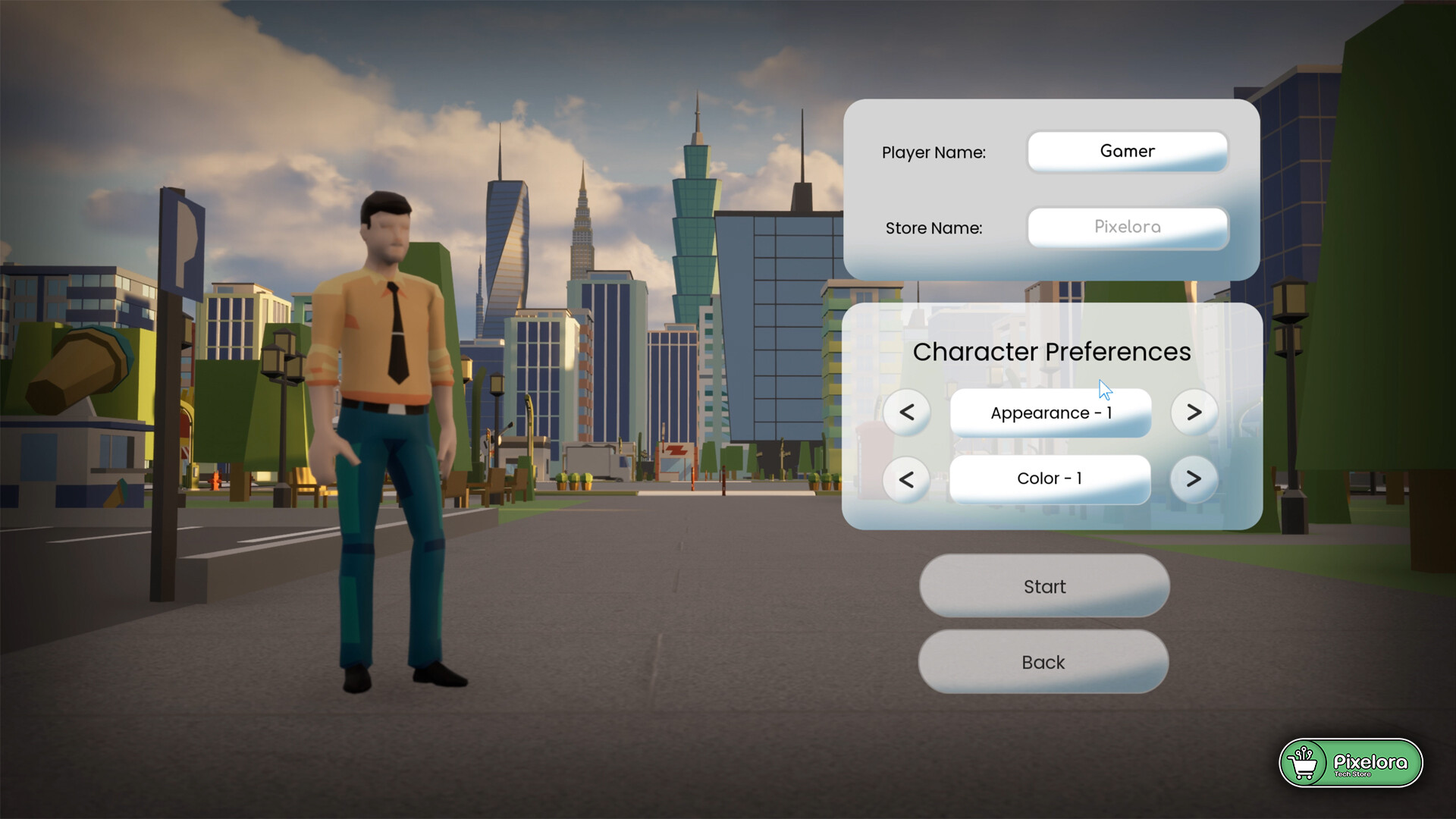 Pixelora Tech Store screenshot #2