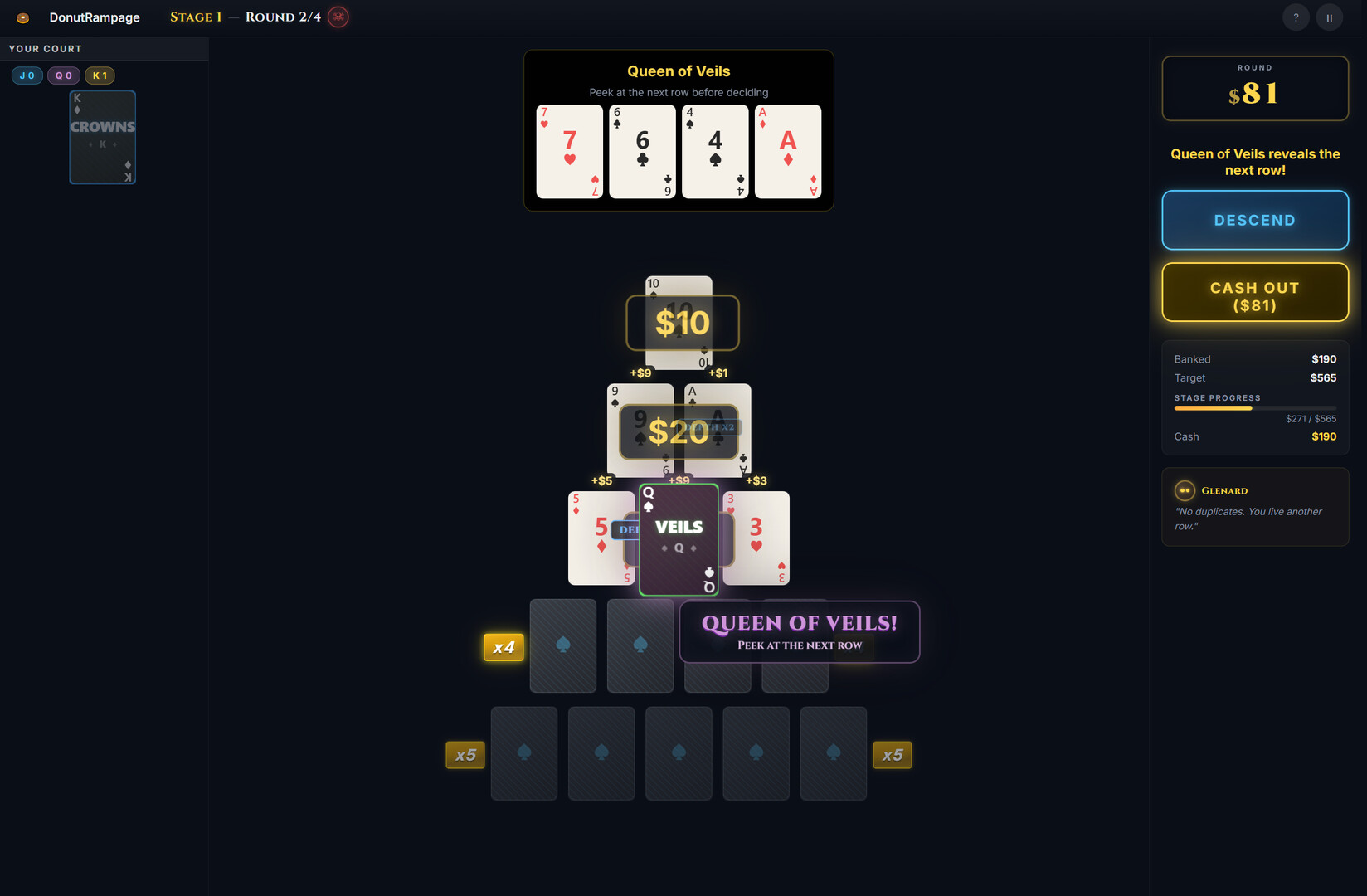 Tower's Gambit screenshot 1