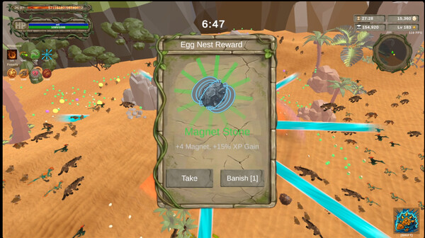 Скриншот 4 из игры Prehistoric Pit