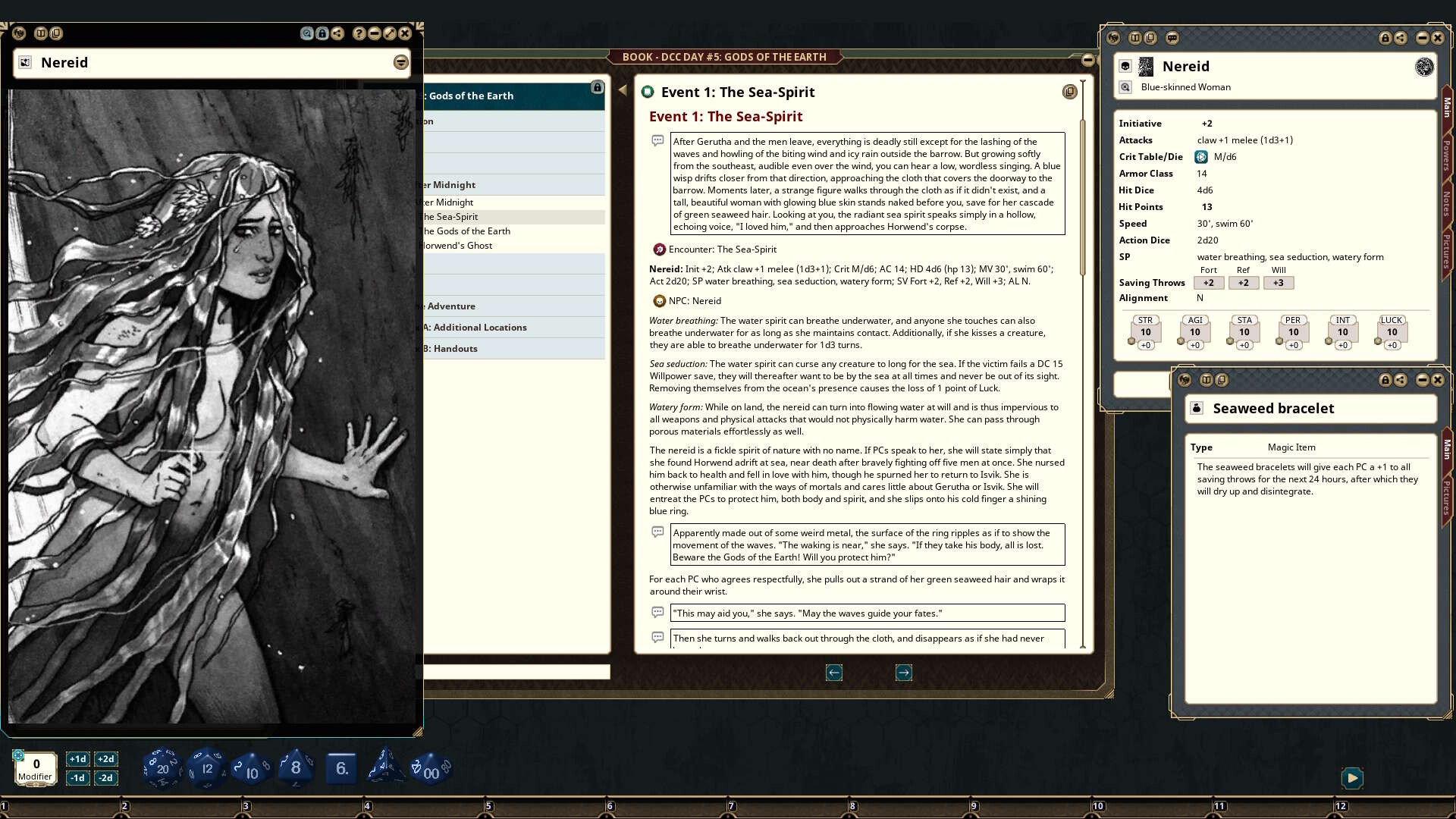 Fantasy Grounds - DCC Day #5: Gods of the Earth Featured Screenshot #1