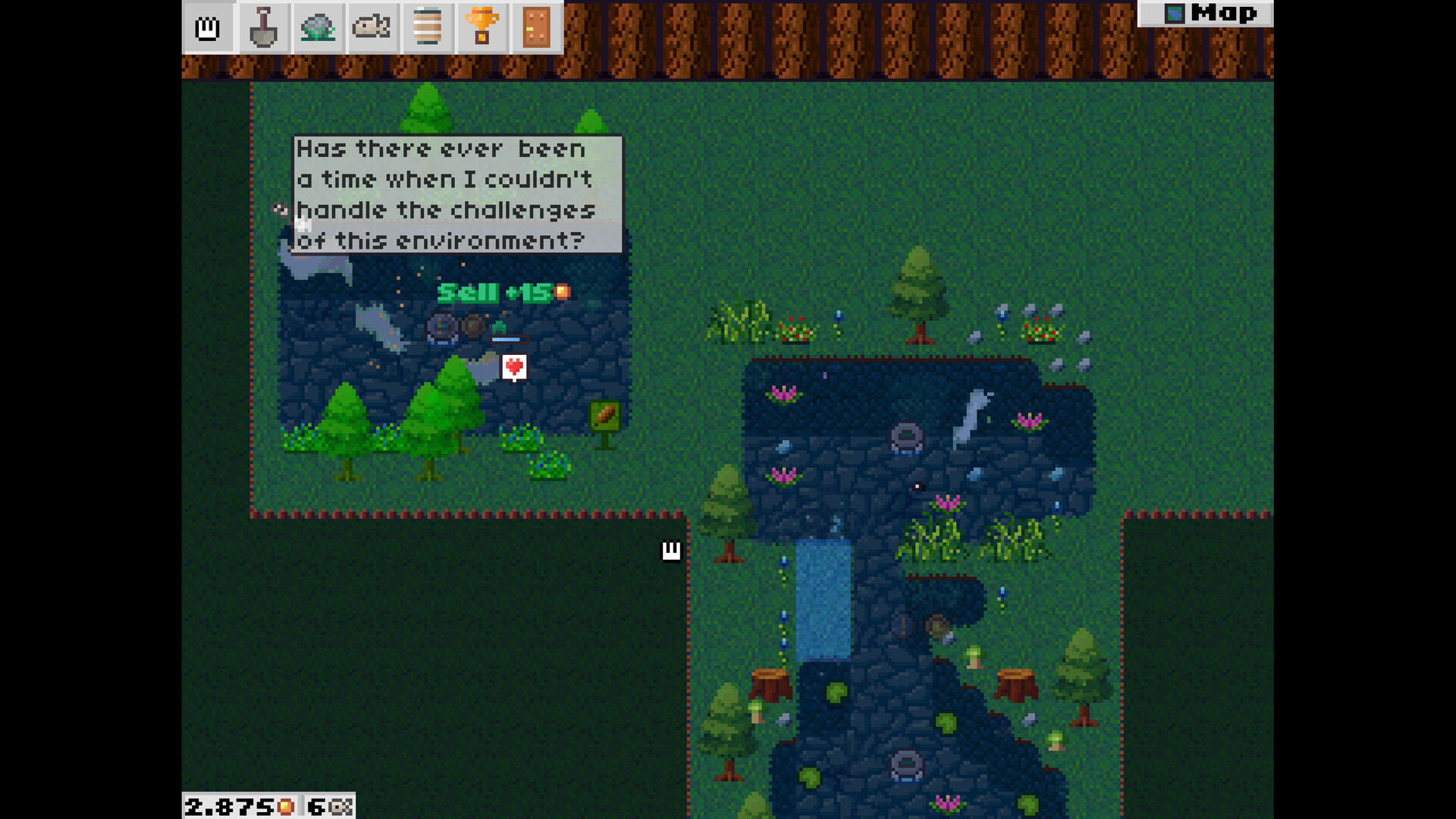 Retro Pond screenshot #1