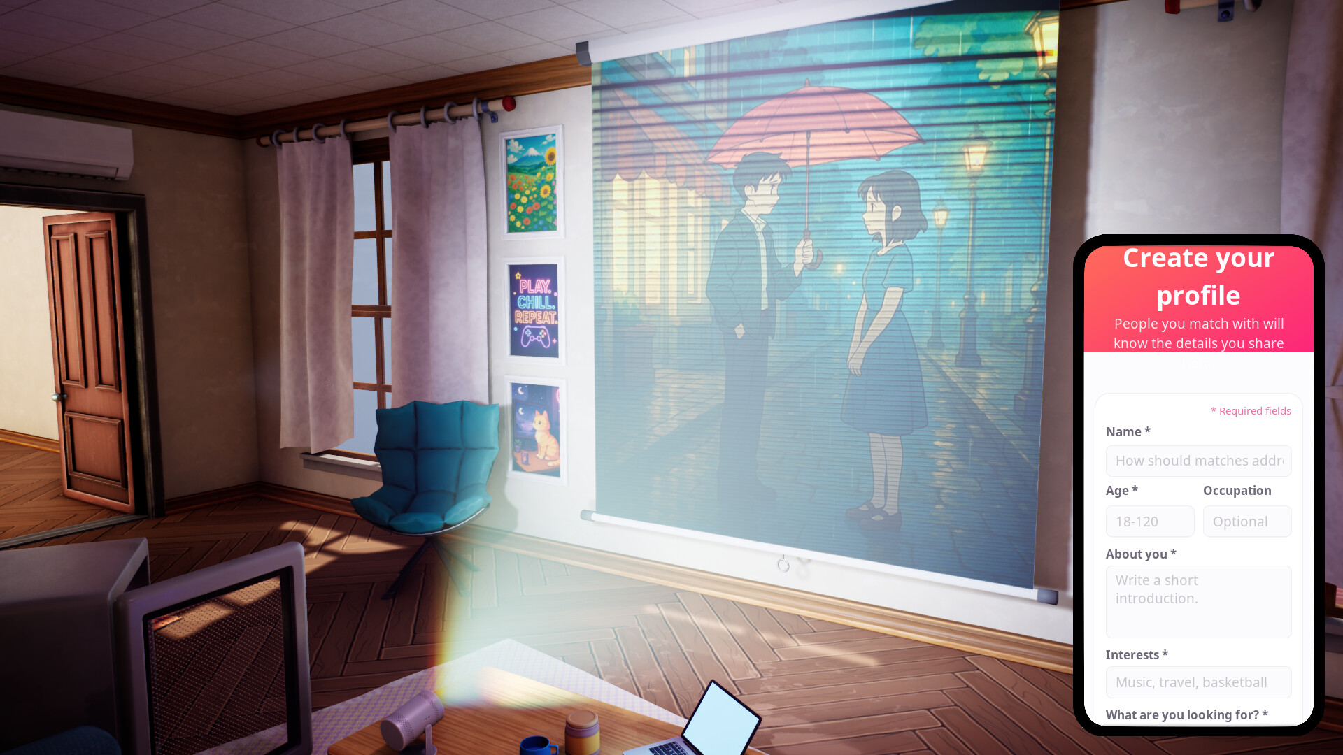 Flirt Simulator screenshot #2