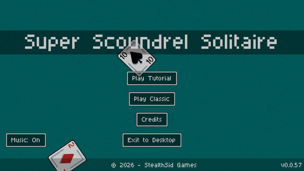 Super Scoundrel Solitaire game for Linux 1