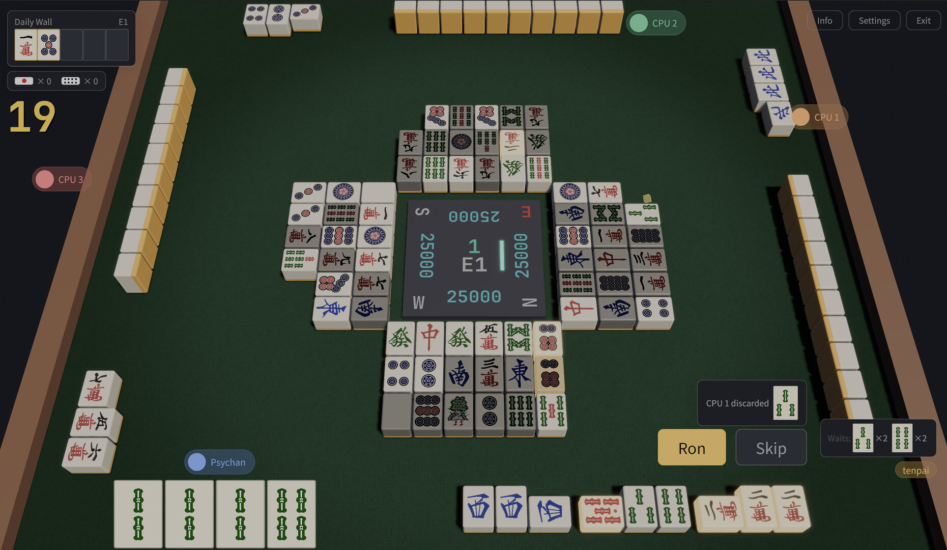 Agari — Riichi Mahjong screenshot 3