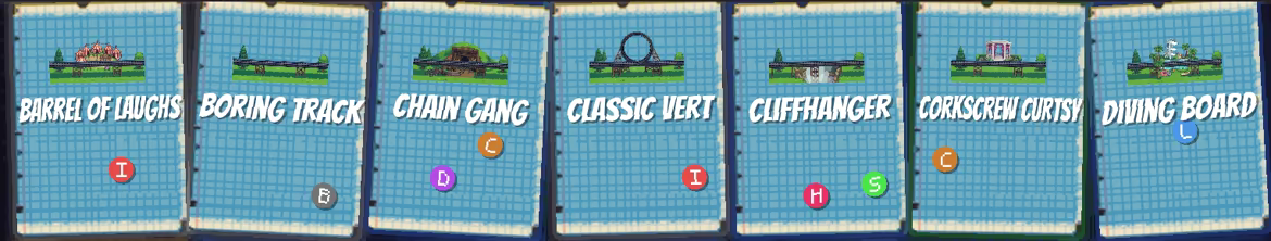 Roller Coaster Looper video 2