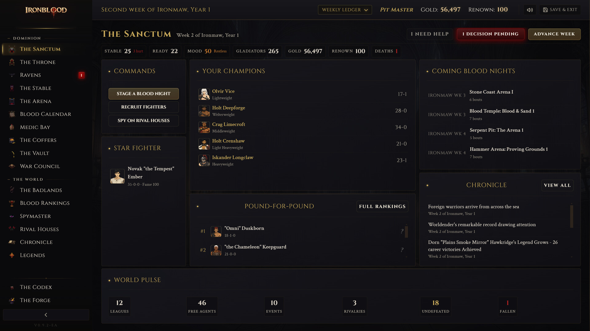 Ironblood screenshot 1