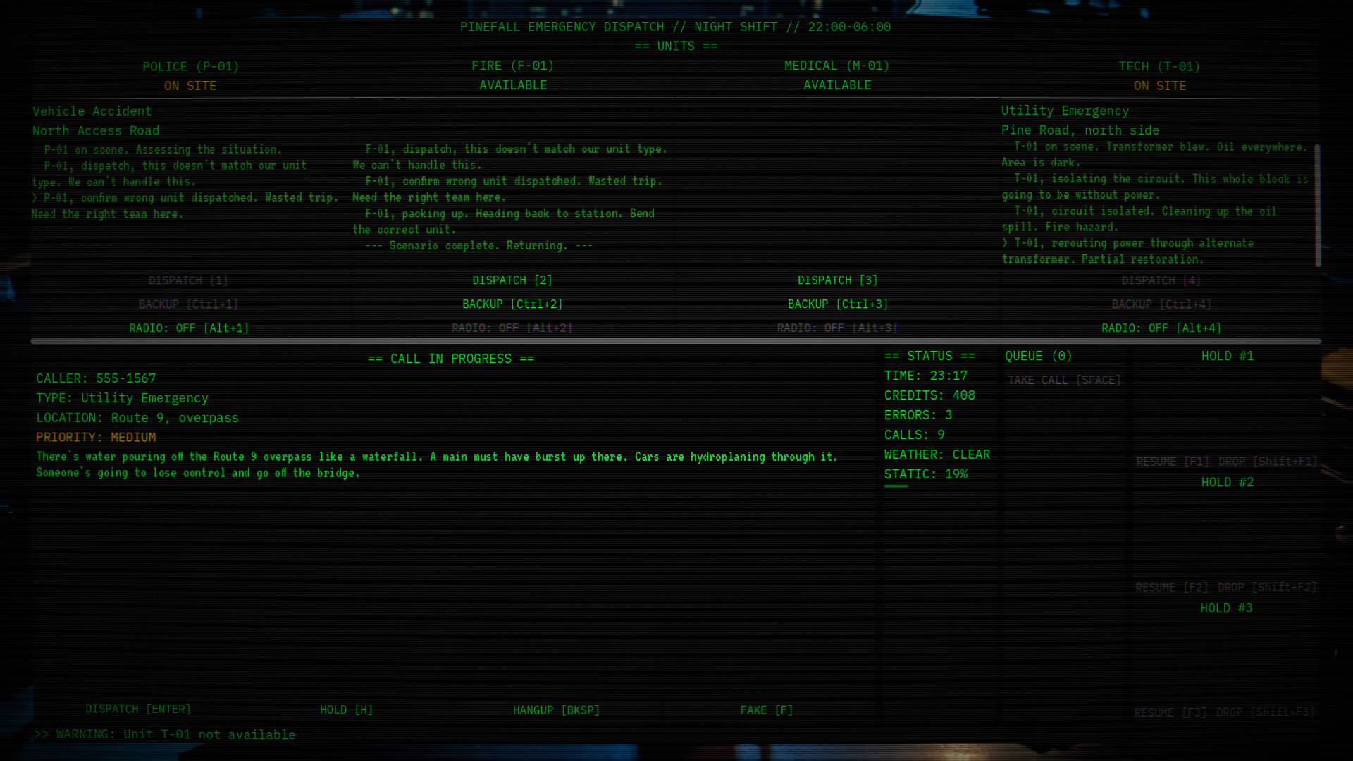 DISPATCHED screenshot 7