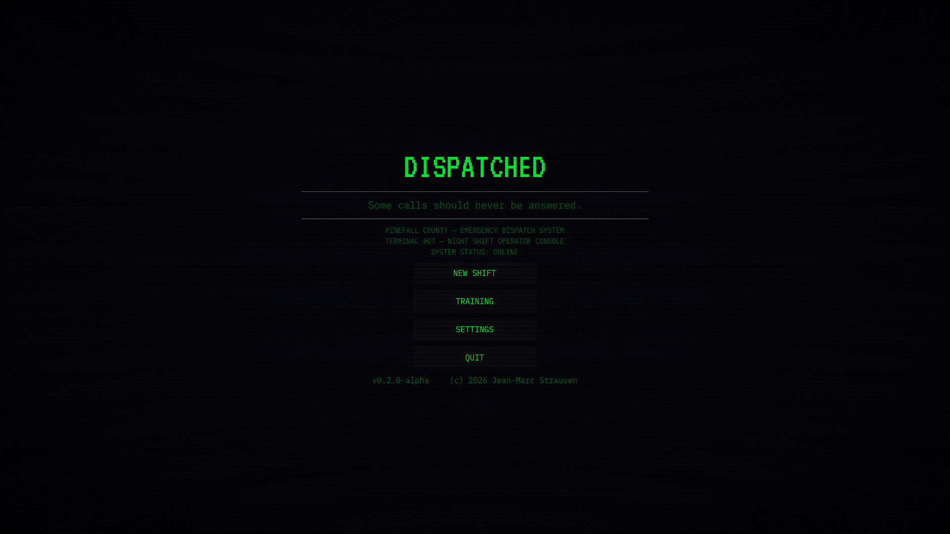 DISPATCHED screenshot 1